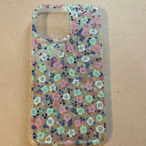 Floral Clear Phone Case